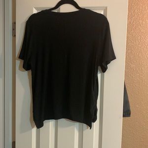 Lululemon side bunch tie tee size 12